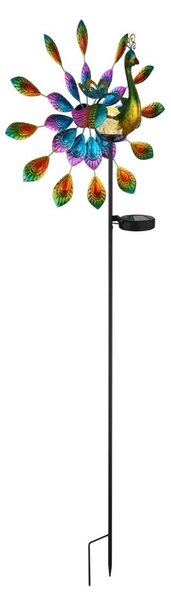 Globo 36017 - Decorazione solare LED/0,06W/3V IP44 pavone