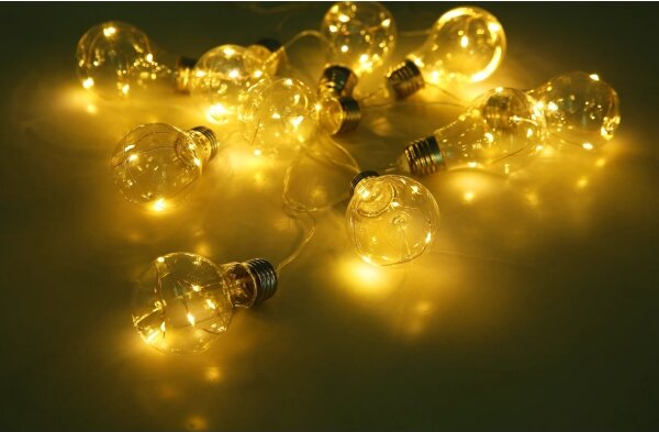 Globo 33708-10 - Catena LED solare 10xLED/0,06W/3,2V IP44