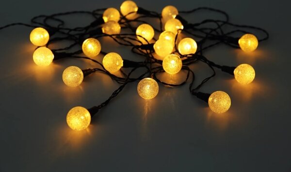 Globo 36352-20 - LED RGB Solare catena 20xLED/0,06W/3V 770 cm IP44