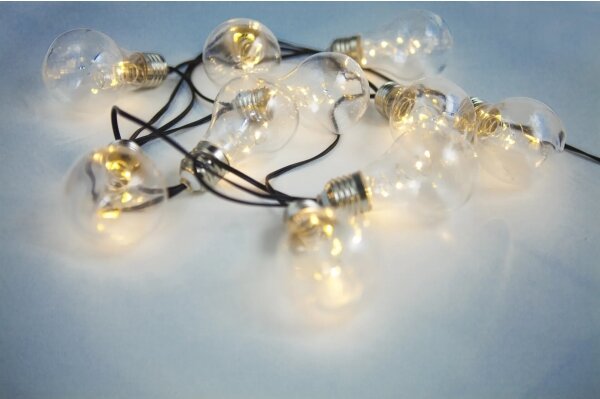 Globo 33708-10 - Catena LED solare 10xLED/0,06W/3,2V IP44