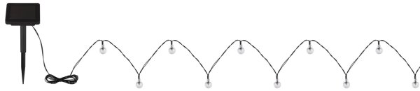 Globo 36802-20 - Catena LED solare 20xLED/0,06W/3,2V 285 cm IP44