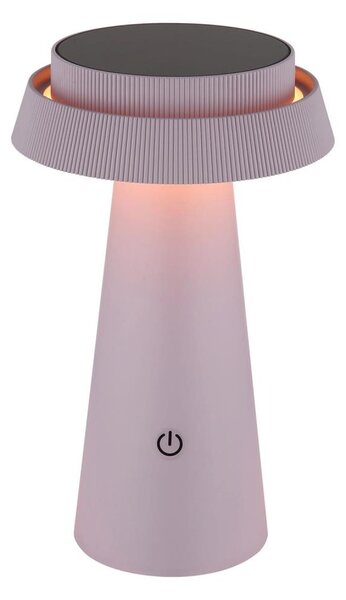 Globo 36624P - Lampada solare touch LED Dimmerabile LED/4W/3,7W IP54 rosa