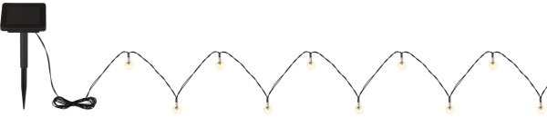 Globo 36802-20 - Catena LED solare 20xLED/0,06W/3,2V 285 cm IP44