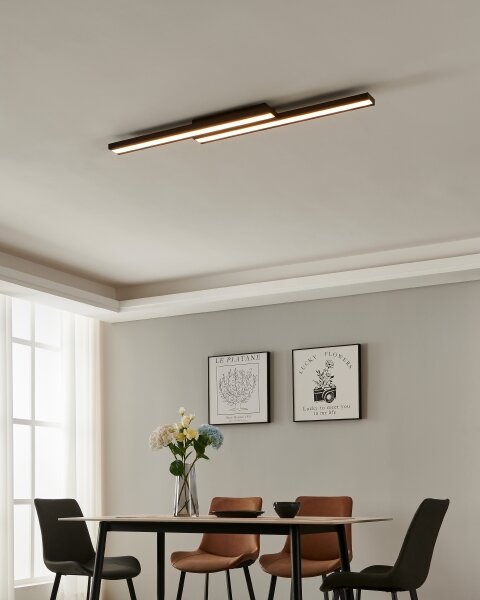 Eglo 31715 - LED RGBW dimmerabile SALITERAS-Z 20,4W/230V nero