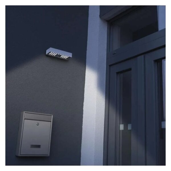 LED Proiettore solare con sensore di movimento LED/3,7V 3000mAh 4000K IP65 bianco
