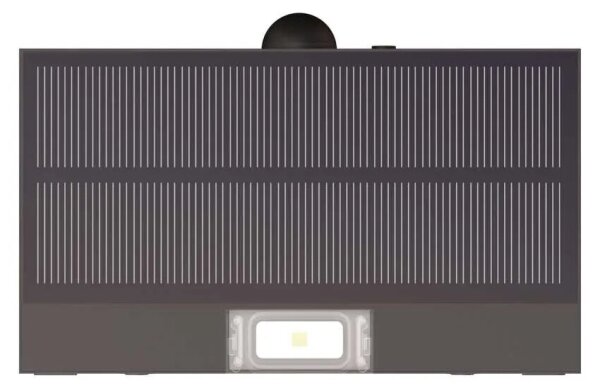 LED Proiettore solare con sensore di movimento LED/3,7V 1200mAh 4000K IP65 nero