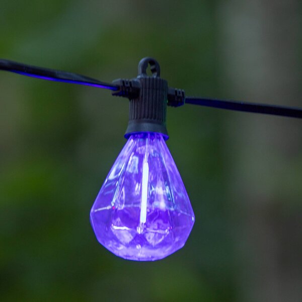 Sirius Ghirlanda luminosa LED Marcus multi, set iniziale, 3 m, solare/con spina, Multicolore, Plastica