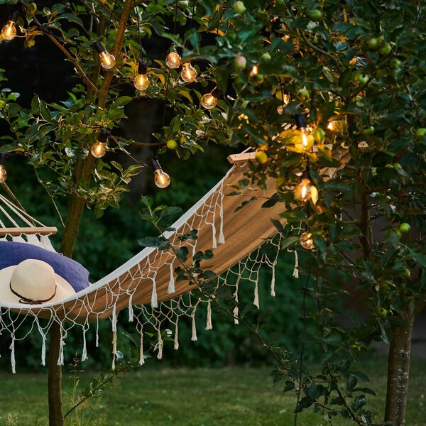 Sirius Ghirlanda luminosa LED Tobias, set iniziale, trasparente, 10 luci, lunghezza Tobias, Chiaro / Trasparente, Plastica