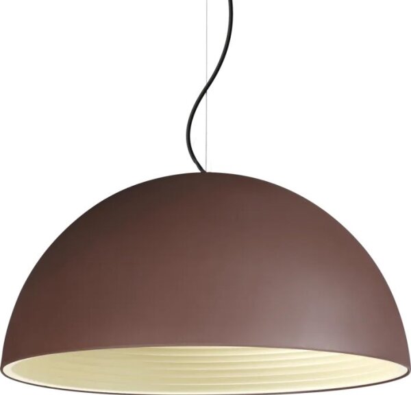 Ideal Lux - Lampadario a sospensione con filo FOLK 1xE27/60W/230V diametro 50 cm marrone