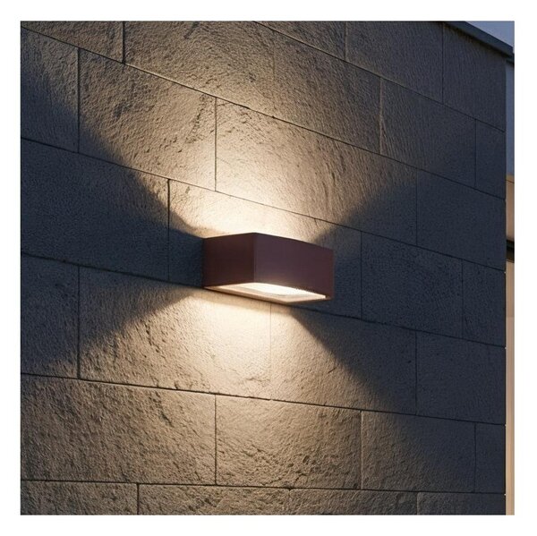 Ideal Lux - Applique da esterno ANDROMEDA 1xE27/60W/230V IP55 marrone