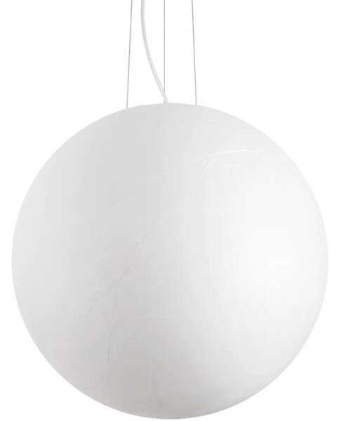 Ideal Lux - Lampadario a sospensione con filo CARTA 1xE27/60W/230V diametro 60 cm bianco