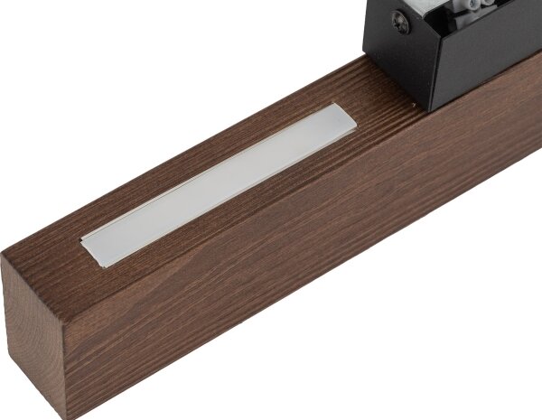 Applique a LED TEO LED/3W/230V 3000K noce