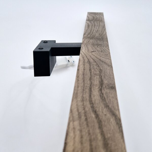 Brilagi-Illuminazione a LED per specchi da bagno WOODY MIRROR LED/15W/230V IP44 quercia/nero