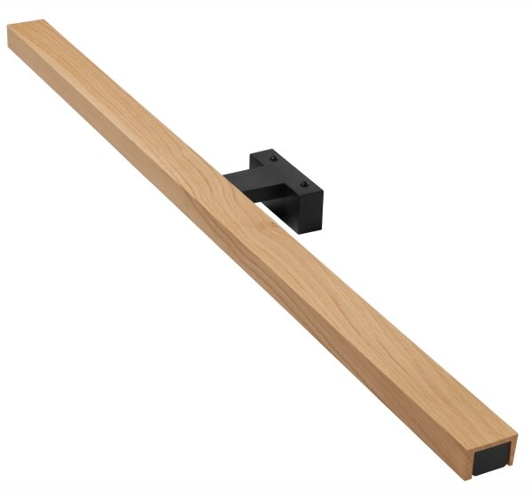 Brilagi-Illuminazione a LED per specchi da bagno WOODY MIRROR LED/15W/230V IP44 quercia/nero