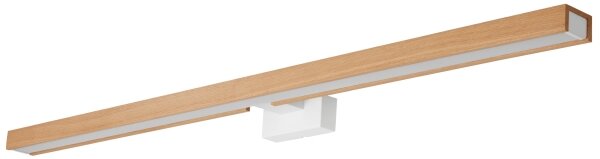 Brilagi-Illuminazione a LED per specchi da bagno WOODY MIRROR LED/15W/230V IP44 quercia/bianco