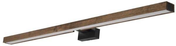 Brilagi-Illuminazione a LED per specchi da bagno WOODY MIRROR LED/15W/230V IP44 quercia/nero