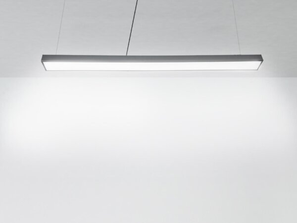 Lampadario LED a sospensione con filo LED/32W/230V 4000K diametro 120 cm nero