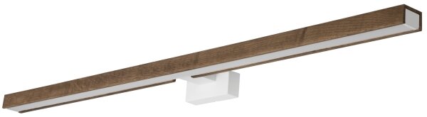 Brilagi-Illuminazione a LED per specchi da bagno WOODY MIRROR LED/15W/230V IP44 quercia/bianco