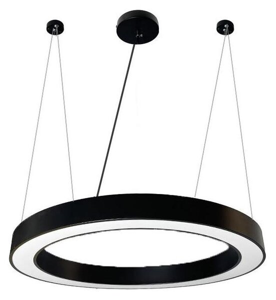 Lampadario LED a sospensione con filo LED/50W/230V 4000K diametro 100 cm nero