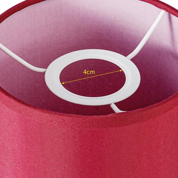 Brilagi - Paralume universale NUBILA E27 15,5x14 cm rosa
