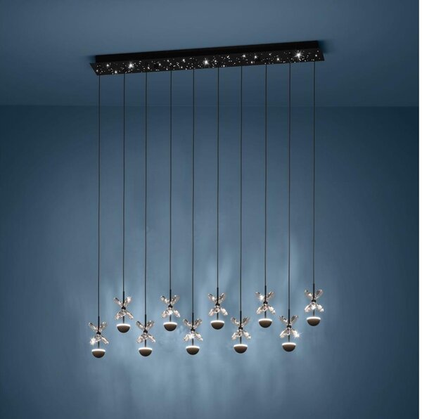 Eglo 390278 - Lampadario a sospensione con filo LED dimmerabile PIANOPOLI LED/23W/230V 3000K