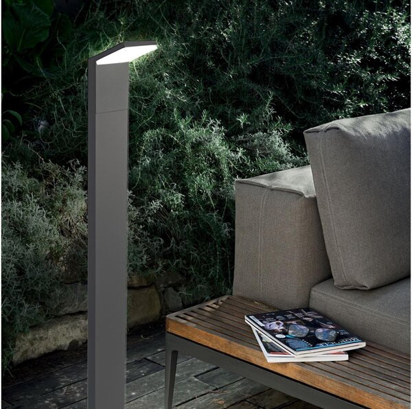 Ideal Lux - Lampada LED da esterno STYLE LED/8,5W/230V 4000K 100 cm CRI 90 IP54 antracite