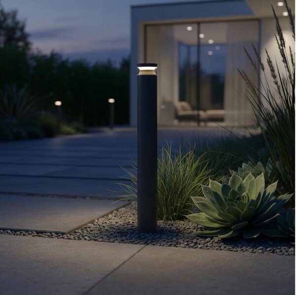 Ideal Lux - Lampada LED da esterno BOEING LED/14W/230V 100 cm IP65 nero