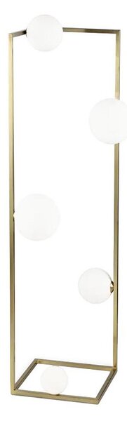 Ideal Lux - Lampada LED da terra ANGOLO 5xG9/3W/230V ottone