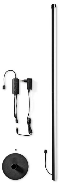 Nedis WIFILD20RGBW- LED RGBIC Lampada con piedistallo Smartlife LED/10W/230V 2700-6500K+RC