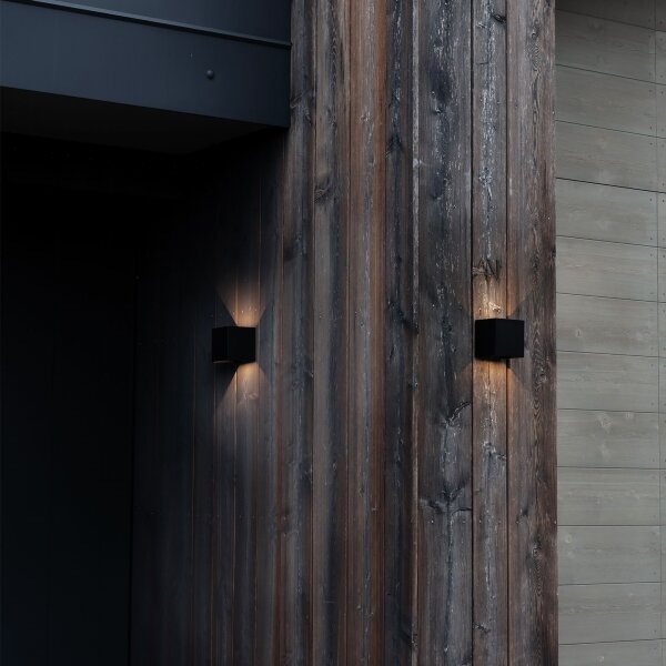Ideal Lux - Applique a LED da esterno ATOM LED/12W/230V IP54 nero