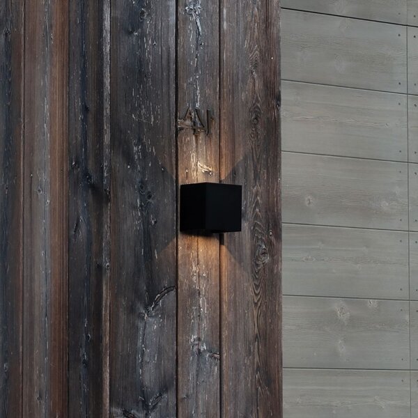 Ideal Lux - Applique a LED da esterno ATOM LED/12W/230V IP54 nero