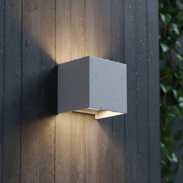 Ideal Lux - Applique a LED da esterno ATOM LED/12W/230V IP54 bianco