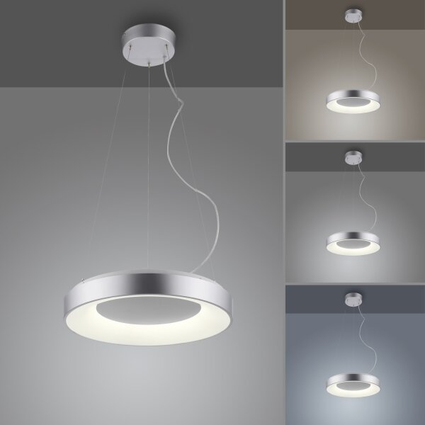 JUST LIGHT. 17075-21-Lampadario a sospensione con filo LED dimmerabile KETO ANIKA LED/26,5W/230V+RC