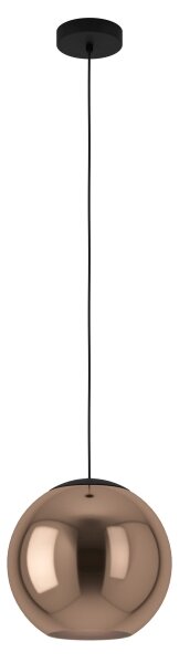 Eglo 390089 - Lampadario a sospensione con filo CORDOBA 1xE27/40W/230V rame