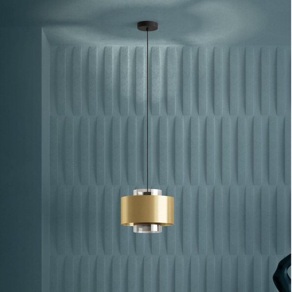 Eglo 390066 - Lampadario a sospensione con filo DUGLIA 1xE27/40W/230V oro