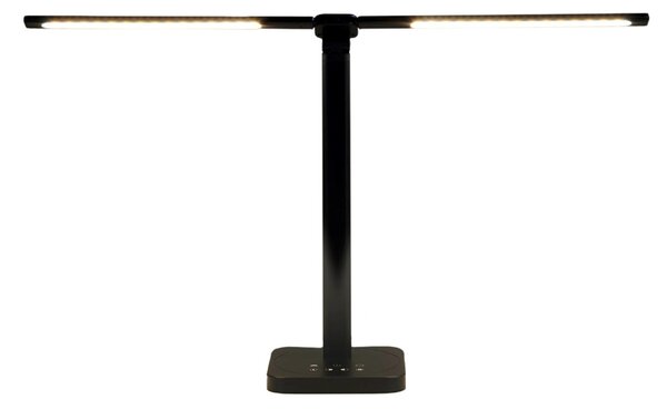 Lampada da tavolo a LED, a 2 bracci, 41 cm