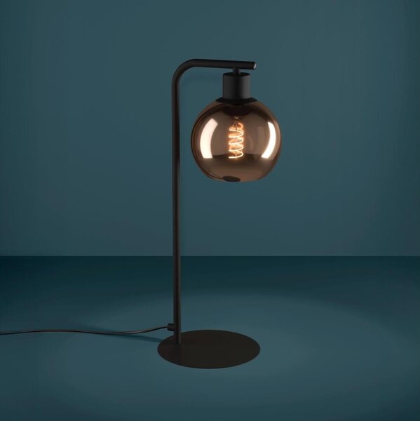 Eglo 390389 - Lampada da tavolo CORDOBA 1xE27/40W/230V rame