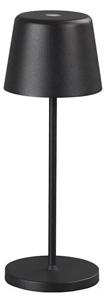 Ideal Lux - Lampada da tavolo LED dimmerabile con funzione Touch CUTE LED/2,5W/3,7V IP65 nero