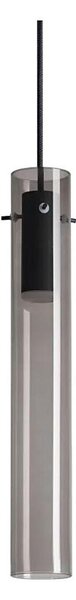 Ideal Lux - Lampadario LED a sospensione con filo FLAM LED/10W/230V diametro 6 cm CRI 90 grigio
