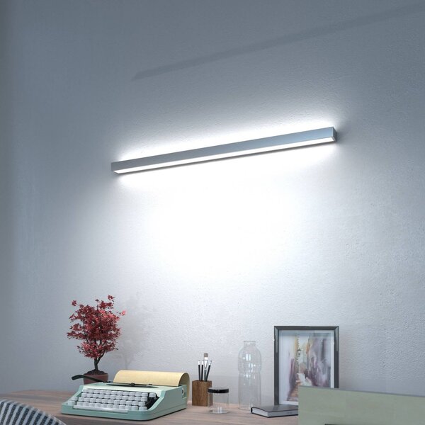 Lampada da parete LED Mini, braccio flessibile, nichel, 3.000K