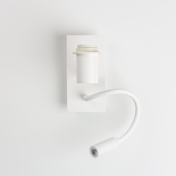 Brilagi - Applique a LED NUBILA 1xE27/25W/230V + LED/3W bianco/marrone