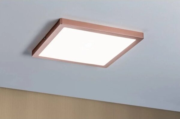Paulmann 70941 - LED/20W Pannello fisso ATRIA 230V 4000K 30x30 cm Oro rosa
