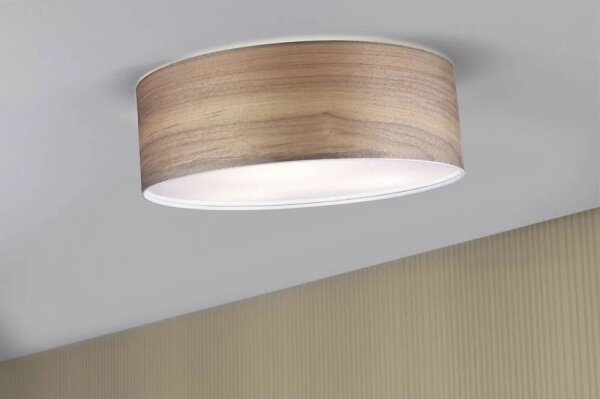 Paulmann 79687 - 3xE27/20W Plafoniera NEORDIC LISKA 230V noce