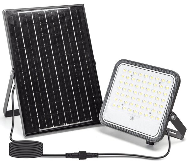 Aigostar - Proiettore solare dimmerabile a LED 100W/3,4V IP66 + telecomando
