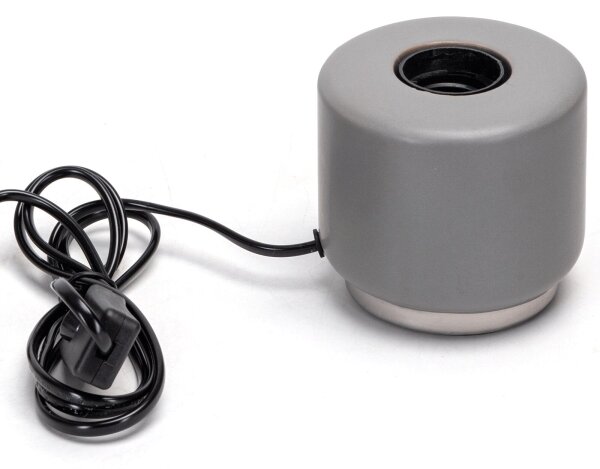 Aigostar - Lampada da tavolo 1xE27/60W/230V grigio