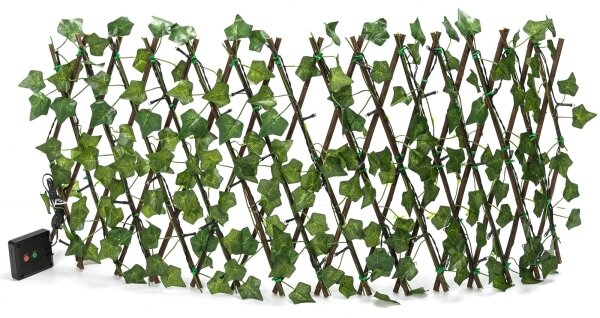 Aigostar - decorazione solare a LED 56xLED/2x0,4m IP65 bianco caldo ivy