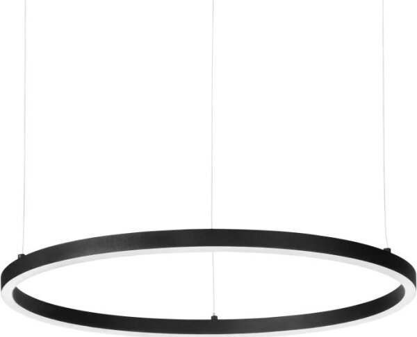 Ideal Lux - Lampadario a sospensione con filo LED dimmerabile ORACLE S LED/40W/230V 4000K diametro 70 cm nero