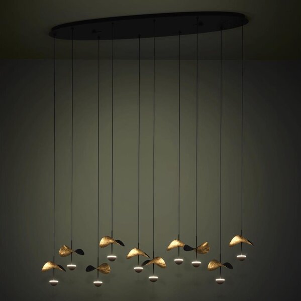 Eglo 390342 - Lampadario a sospensione con filo LED dimmerabile DRACERA 10xLED/2,3W/230V 3000K
