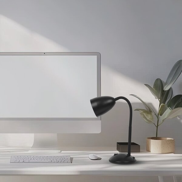 Lampada da tavolo LOGIC 1xE27/60W/230V nero
