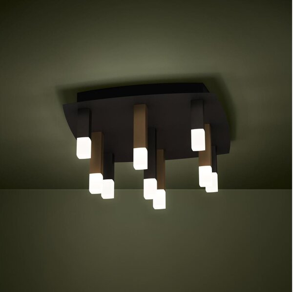 Eglo 39905 - Plafoniera LED dimmerabile ESTANTERIOS 9xLED/3,1W/230V 3000K